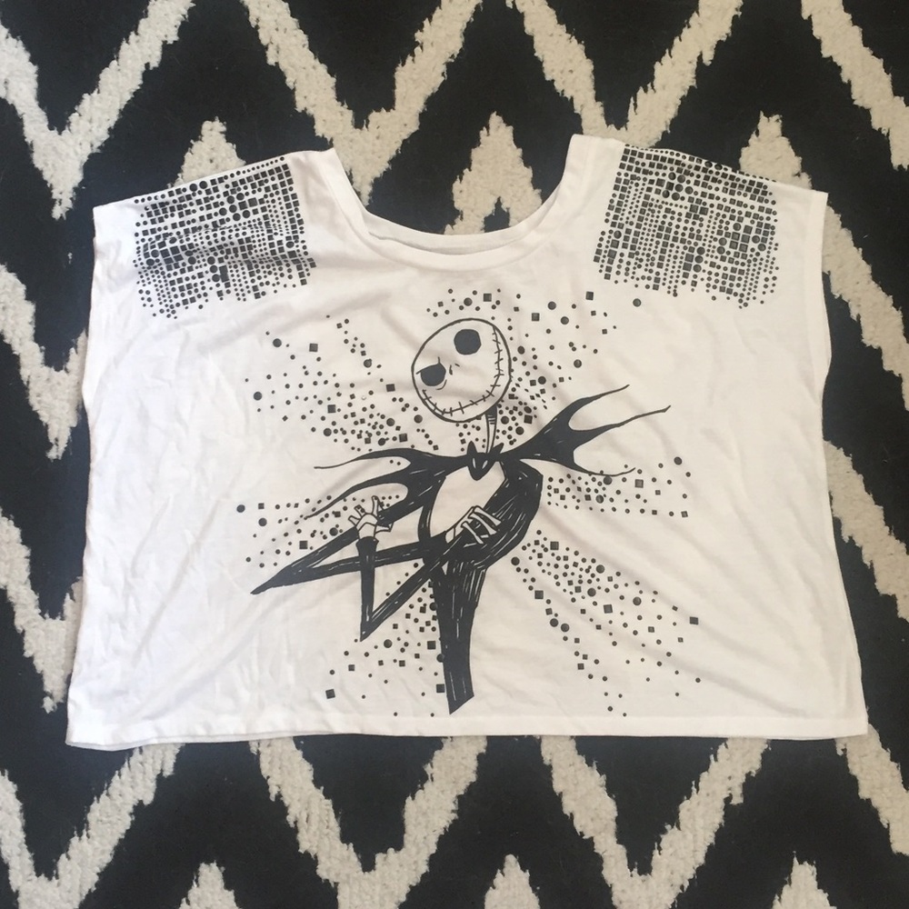 Loose Jack Skellington Disney Shirt